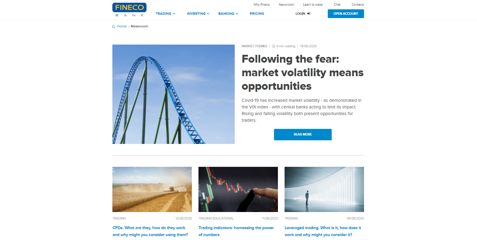 Fineco Bank Research and Education Fineco Bank Research and Education